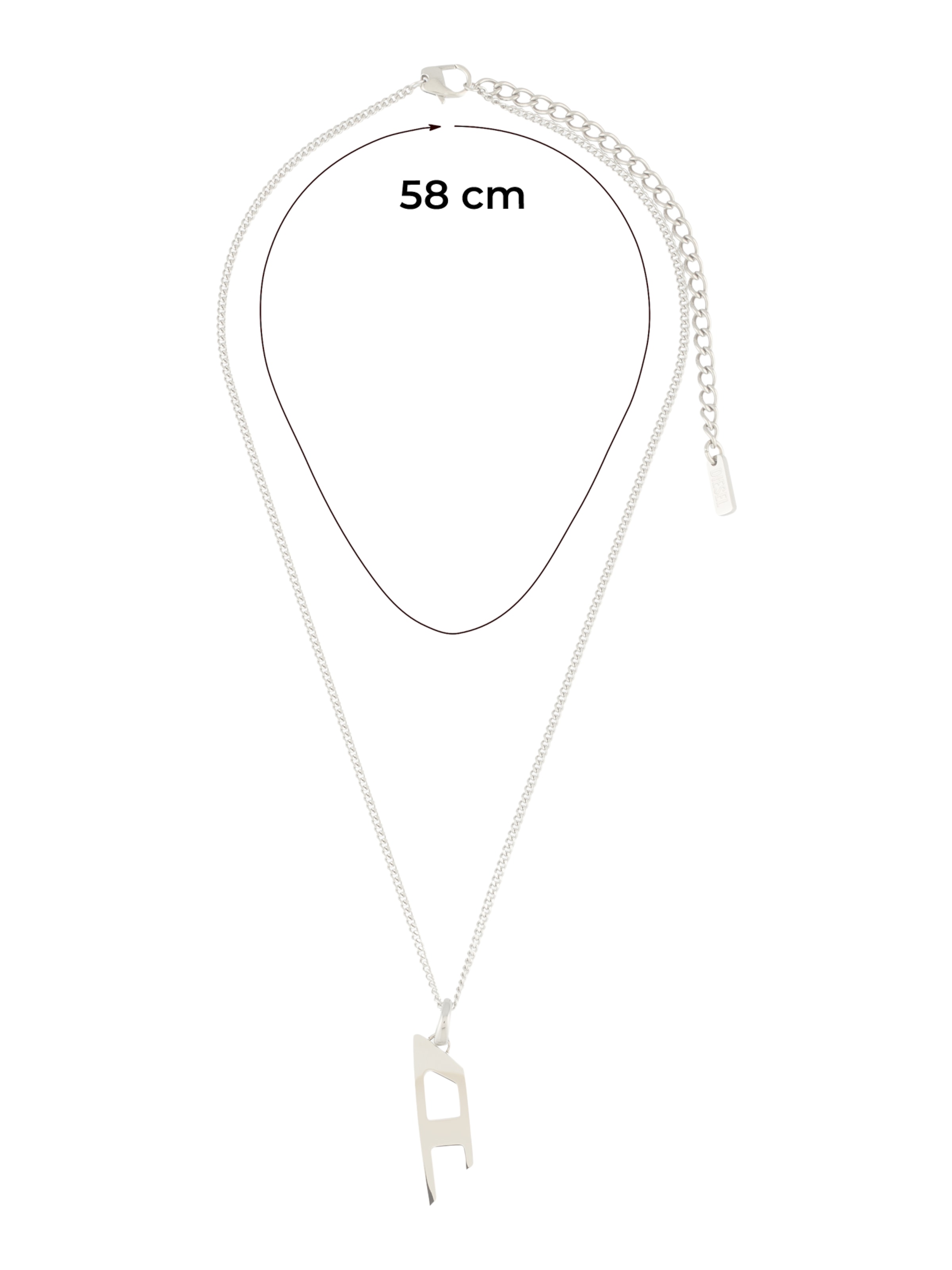 DIESEL Retiazka - Strieborná