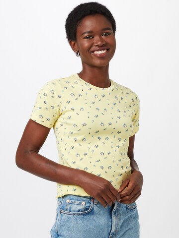 Stitch and Soul Shirt in Yellow: front