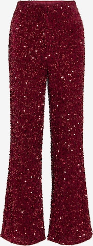 raudona VILA Plačios klešnės Kelnės 'VIBelieve': priekis