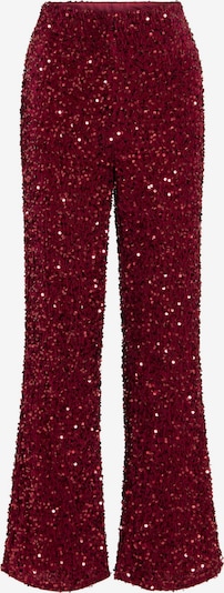 VILA Housut 'VIBelieve' värissä viininpunainen, Tuotenäkymä