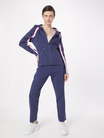 ESPRIT Athletic Zip-Up Hoodie in Blue