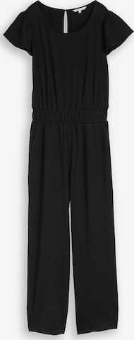TOM TAILOR DENIM Overal - Čierna: predná strana