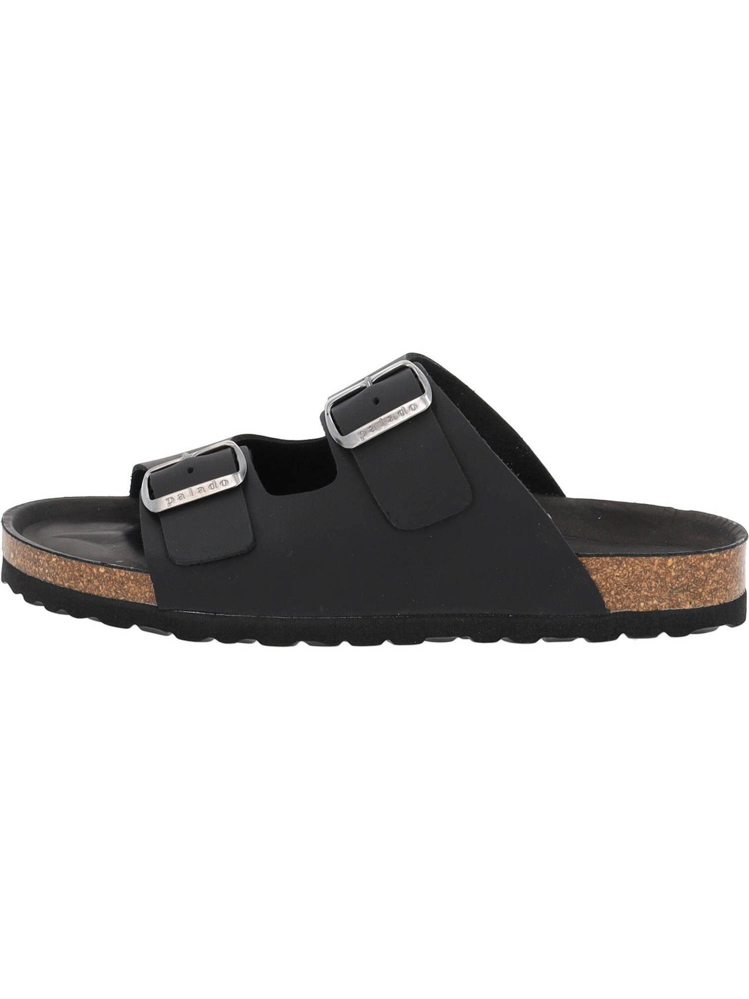 Palado Mule 'Korfu' in Black: front