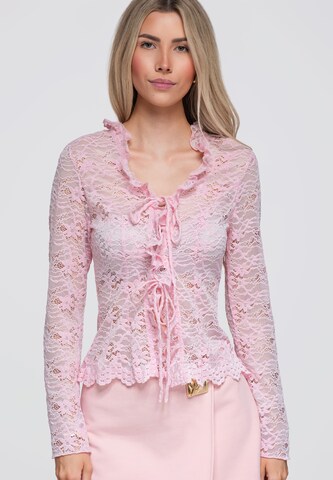 Ombre Shirt 'OW-TS-E0074' in Pink: front