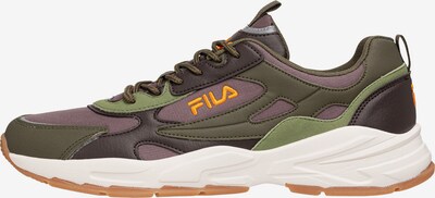 FILA Sneakers low i brun / gul / grønn / lilla, Produktvisning