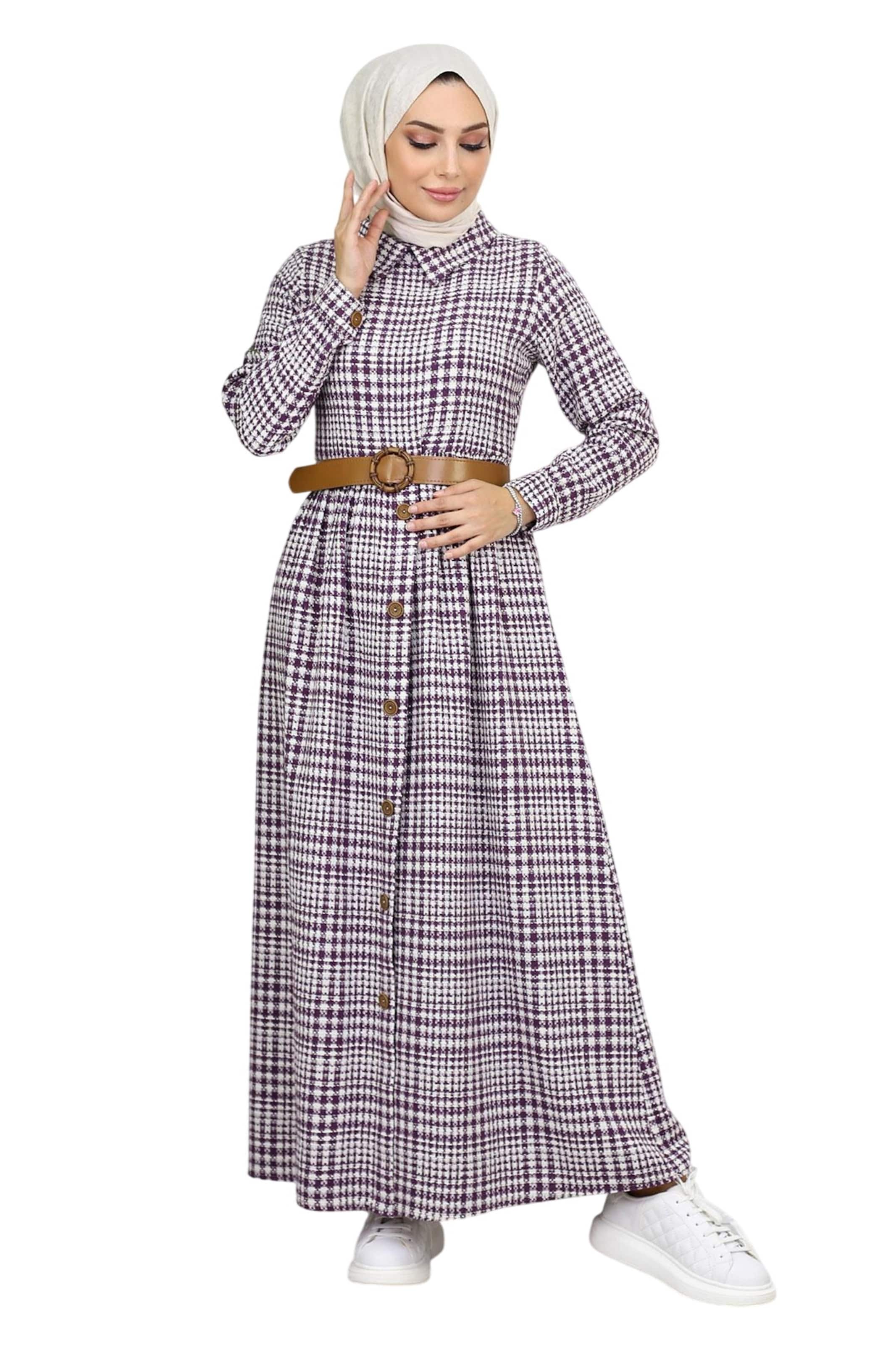 MODAMIHRAM Kleid in Lila