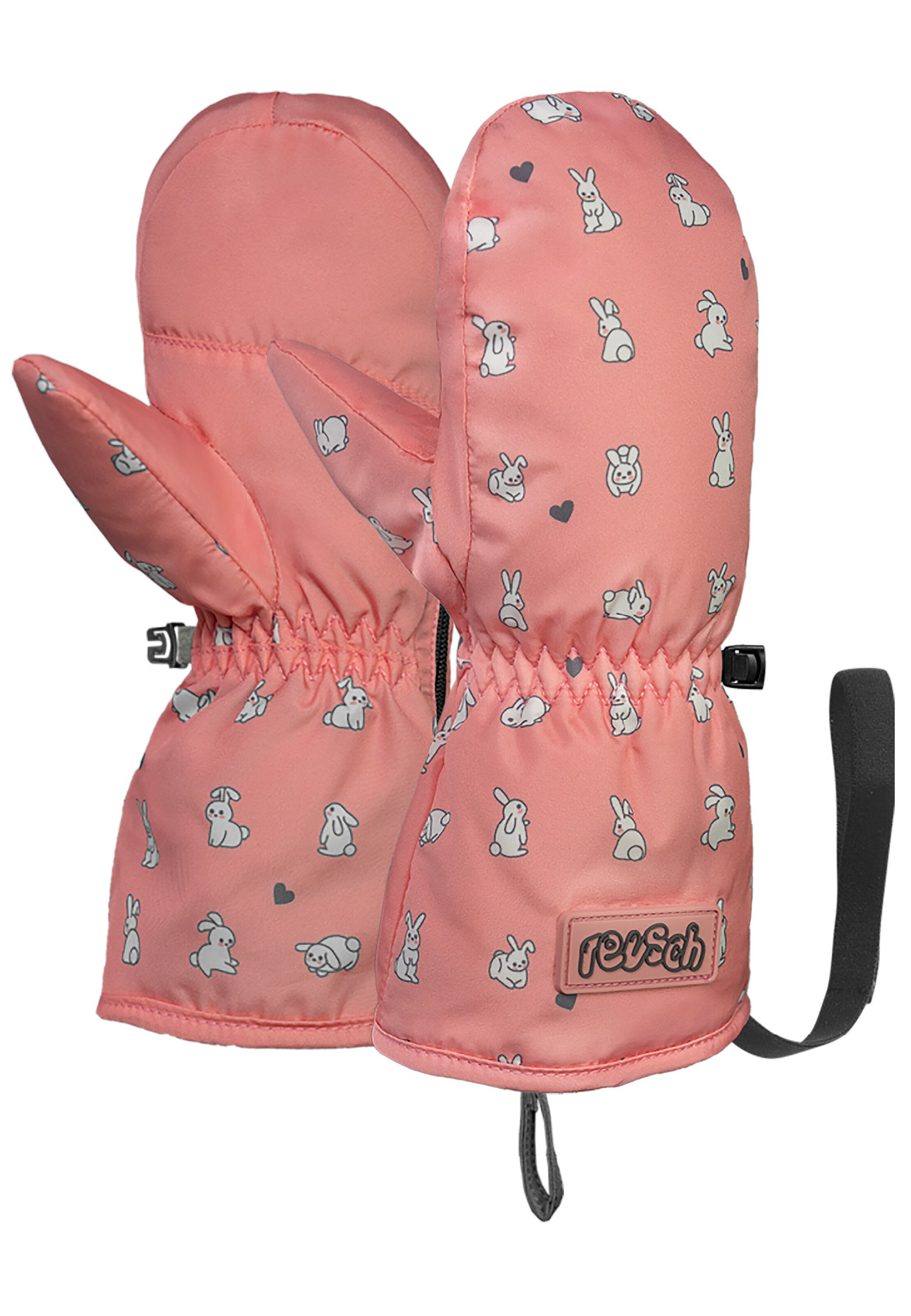 REUSCH Fäustlinge Sleepover Mitten in Rot: Vorderseite