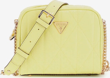 GUESS Umhängetasche 'Aldina' in Gelb: Vorderseite