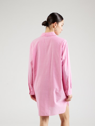 Lauren Ralph Lauren Košilové šaty – pink