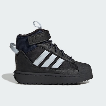 ADIDAS ORIGINALS Støvler 'Superstar' i sort