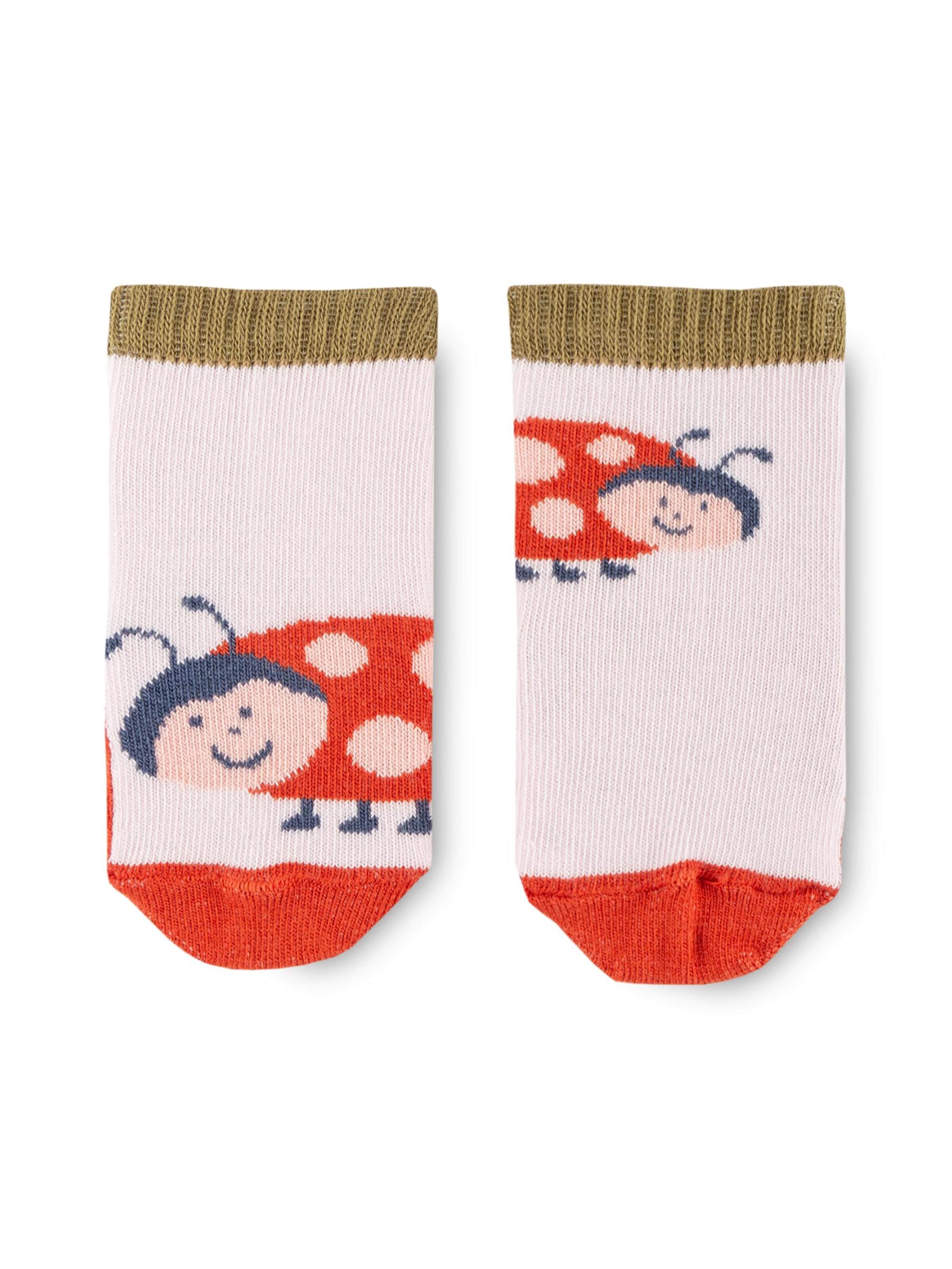 SIGIKID Socken 'Socken-Set 3er happy ladybug'‌‌‌ in Mischfarben