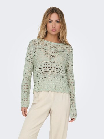 JDY Sweater 'Sun' in Green: front