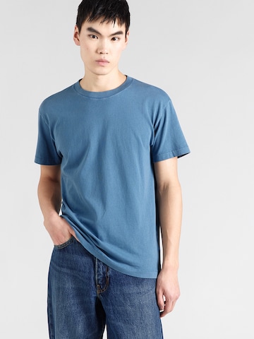 Abercrombie & Fitch Shirt 'ESSENTIAL' in Blue: front
