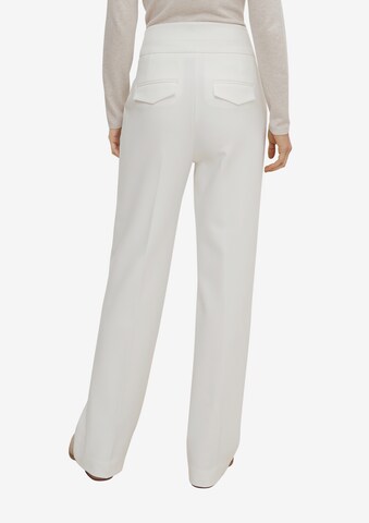 Regular Pantalon COMMA en blanc