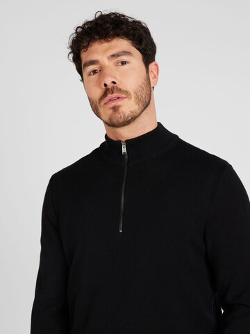 Pull-over 'EBRANDO-P' BOSS en noir