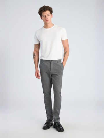 Lindbergh Slimfit Broek in Grijs