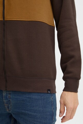 BLEND Sweatjacke in Braun