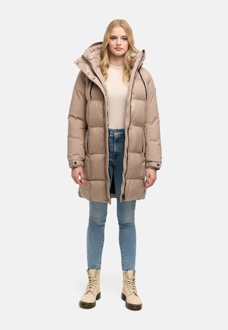 NAVAHOO Wintermantel in Beige