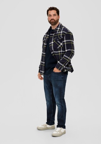 s.Oliver Men Big Sizes Pullover in Blau