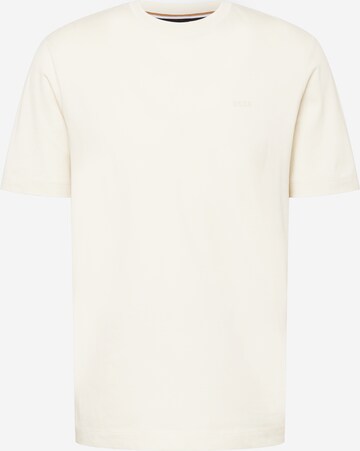 T-Shirt 'Thompson 01' BOSS en blanc : devant