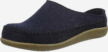 HAFLINGER Slippers in Blue: front