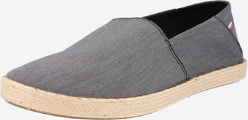 Espadrilles TOMMY HILFIGER en gris : devant