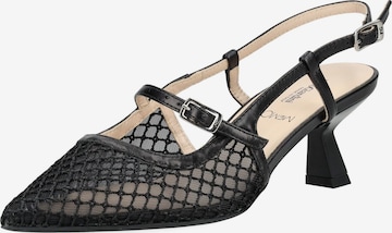 Escarpins à bride arrière Nero Giardini en noir : devant