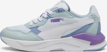 Baskets PUMA en bleu : devant