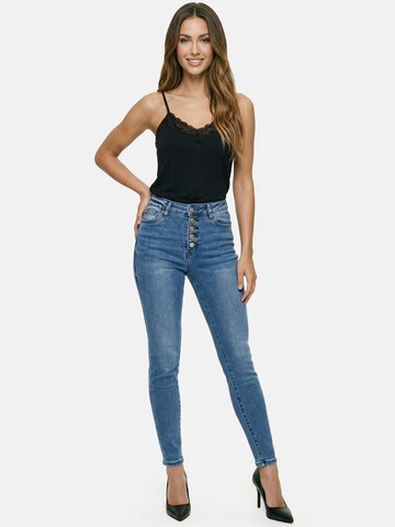 Tazzio Skinny Jeansy 'F136' w kolorze niebieski