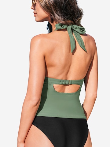 Cupshe Tankini in Green