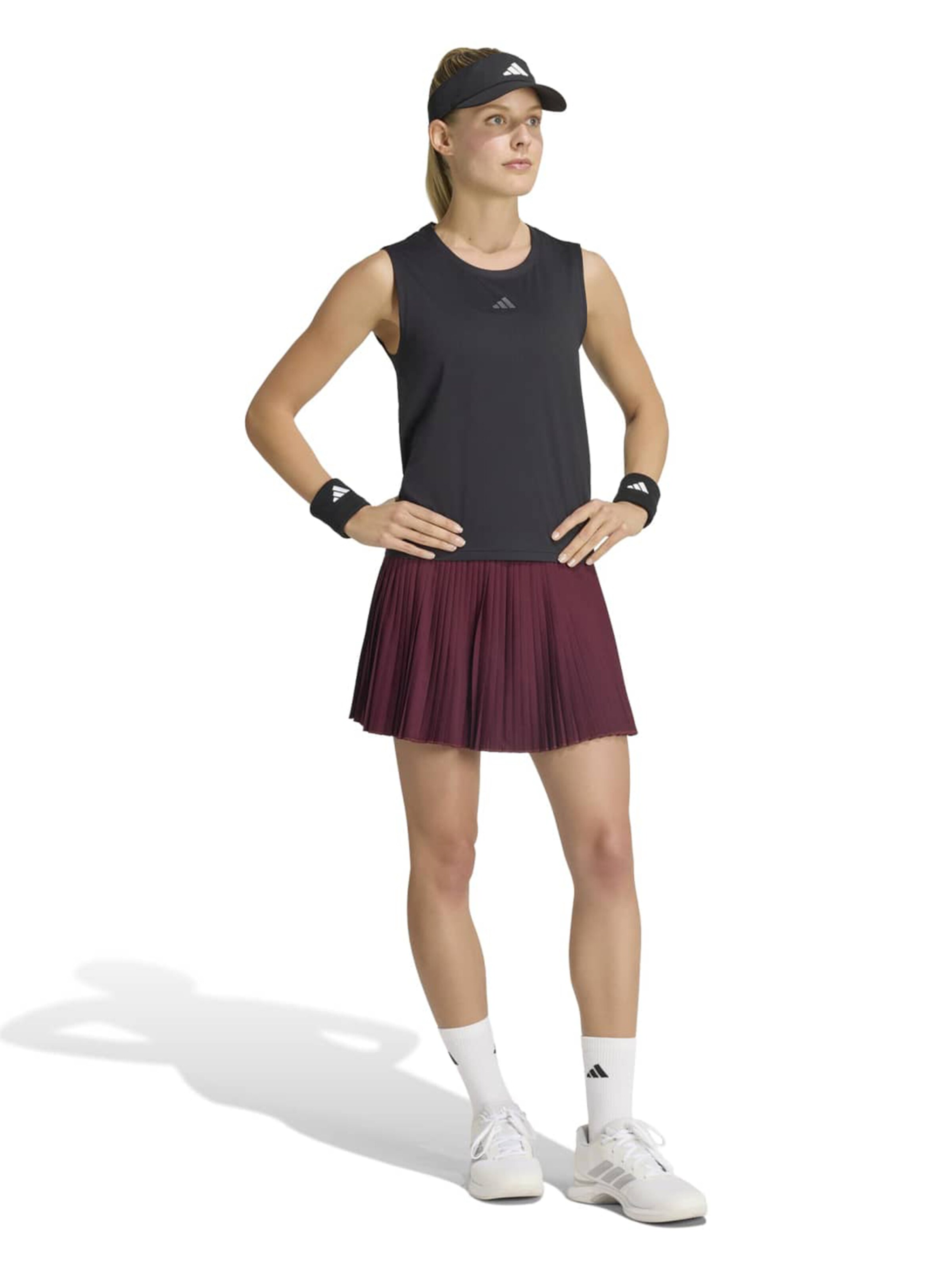 ADIDAS PERFORMANCE Sportrok 'Club' in Bruin: voorkant