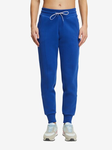 ESPRIT Tapered Sportbroek in Blauw