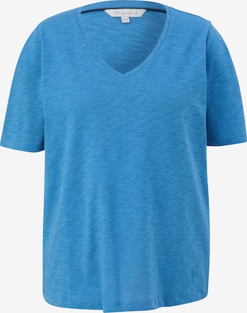 TRIANGLE T-Shirt in Blau: predná strana