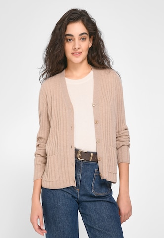 include Knit Cardigan in Beige: front