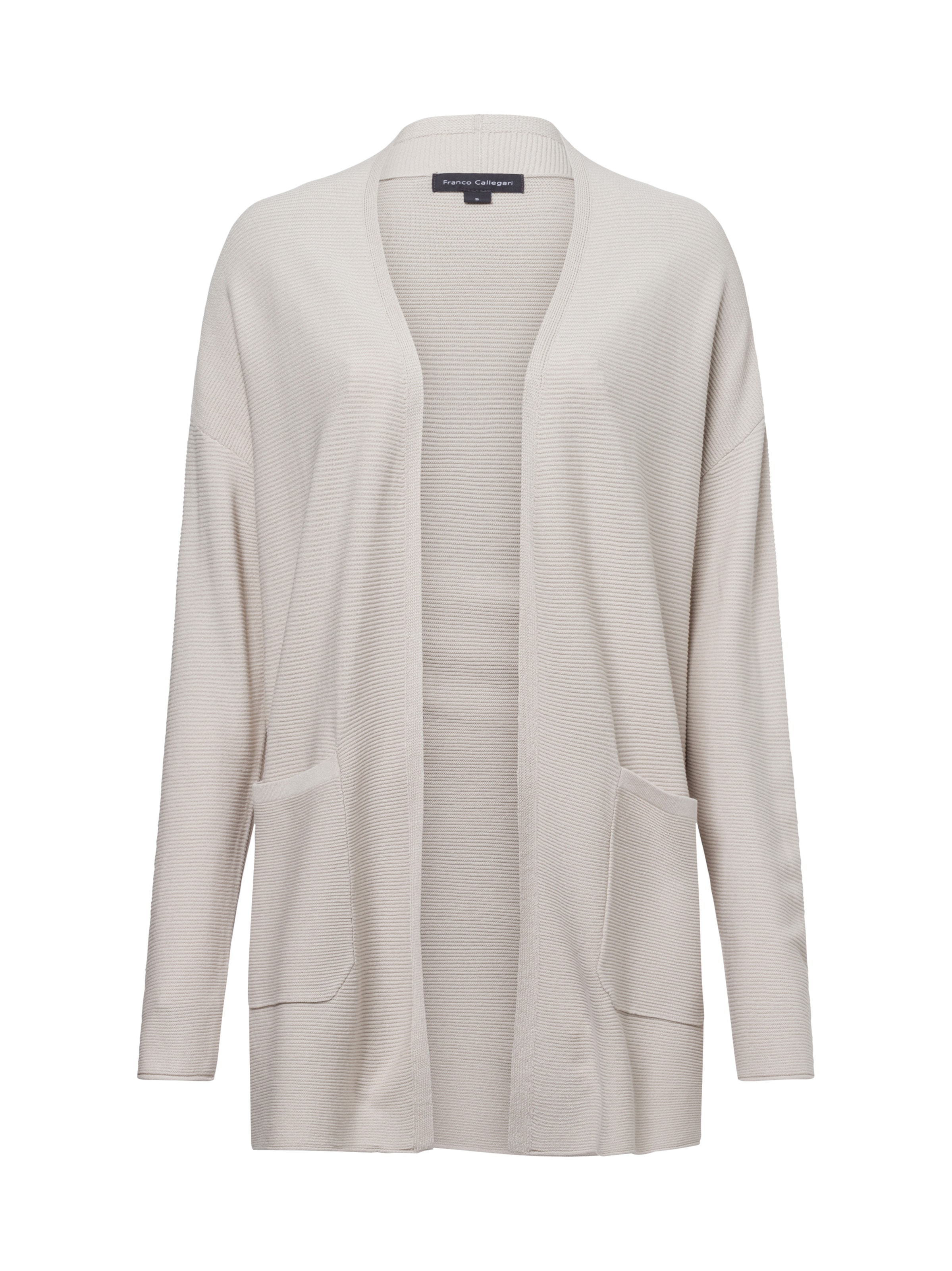 Franco Callegari Strickhülle ' ' in Beige: Vorderseite