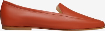 Henry Stevens Classic Flats 'Audrey HVL' in Red