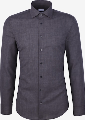 SEIDENSTICKER Zakelijk overhemd 'SMART CLASSICS' in Grijs: voorkant