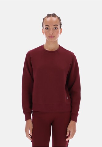 Sweat-shirt Ted Baker en rouge : devant