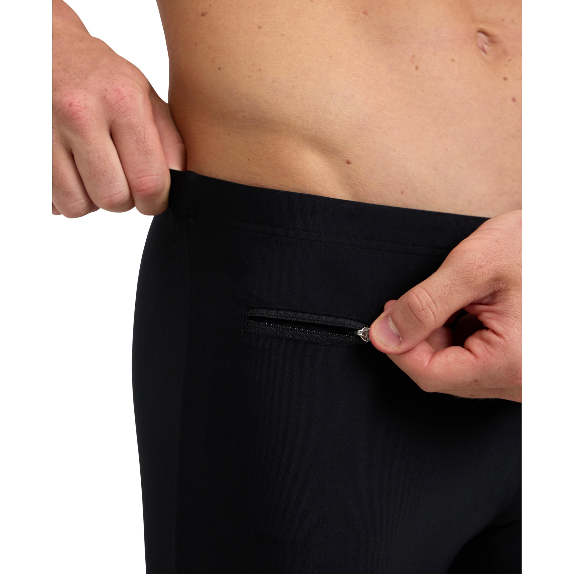 ARENA Swim Trunks 'Zip' in Black