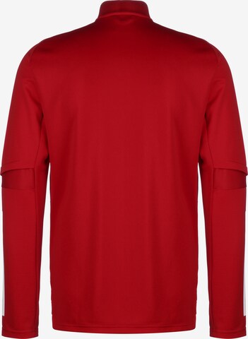 Regular fit Giacca di felpa sportiva 'Condivo 20' di ADIDAS SPORTSWEAR in rosso