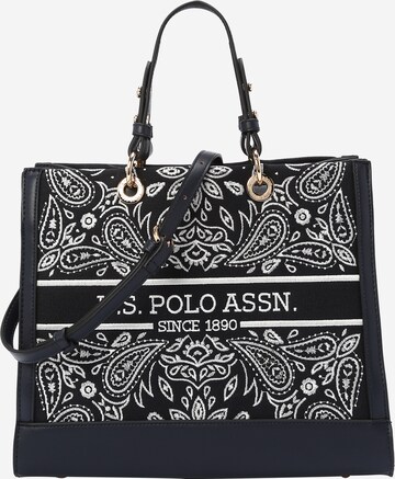 U.S. POLO ASSN. Handtas in Blauw: voorkant