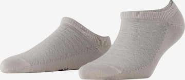 BURLINGTON Ankle Socks 'Merseyside' in Grey: front