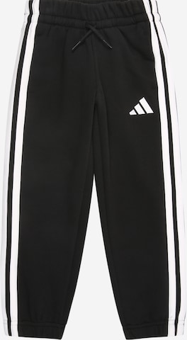 ADIDAS SPORTSWEAR Regular Urheiluhousut värissä musta: etupuoli