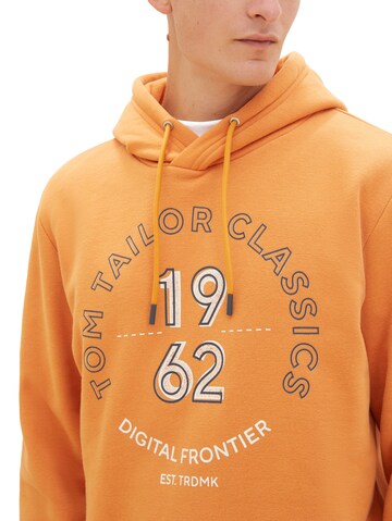 TOM TAILORSweater majica - narančasta boja