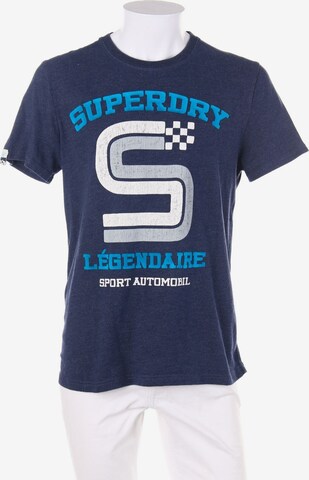 Superdry Shirt in XL in Blue: front