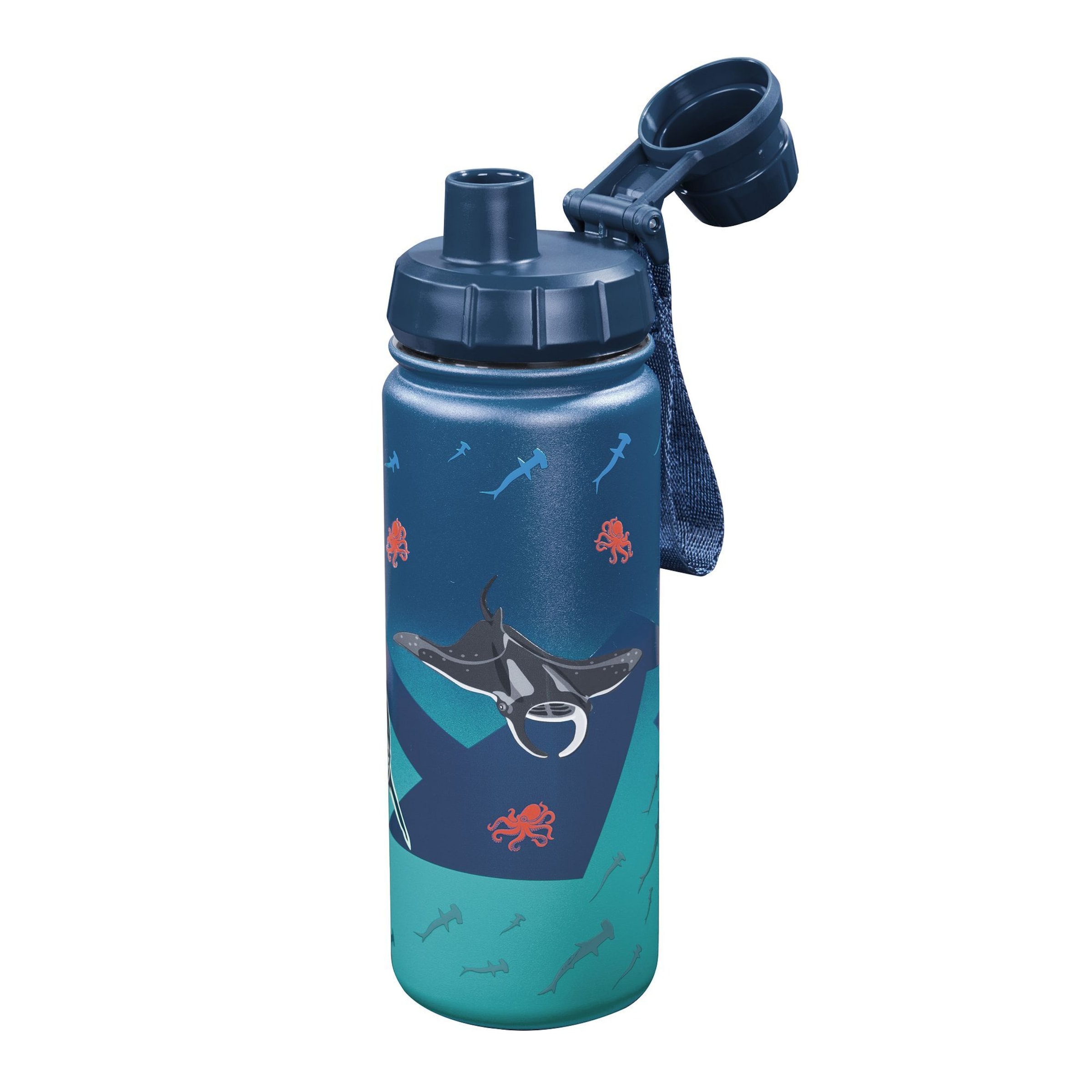 STEP BY STEP Drinking Bottle in Blue