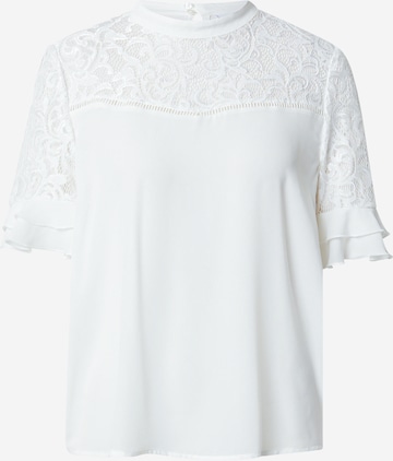 Chemisier 'VISHIMMER' VILA en blanc : devant