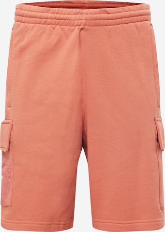 ADIDAS ORIGINALS Cargo trousers 'Ozworld' in Orange: front