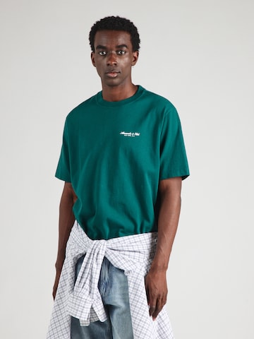 Abercrombie & Fitch Shirt in Green: front