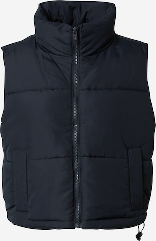 Gilet HOLLISTER en noir : devant